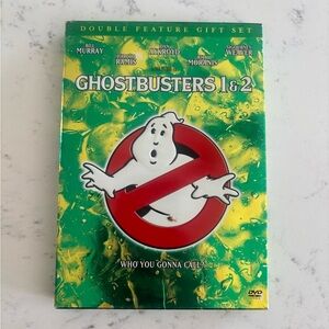 Ghostbusters 1 & 2 Double Feature DVD Gift Set with Scrapbook